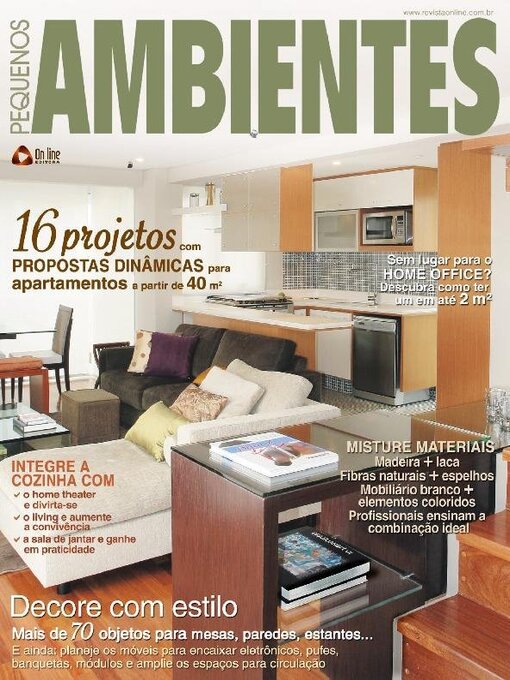 Title details for Pequenos Ambientes by Online Editora - Available